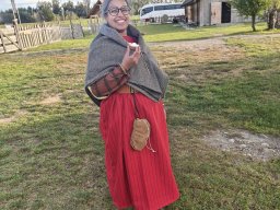 Schautisch Mitterkirchen Lange Nacht der Museen Okt 25 - Rashmi &amp; Jakob