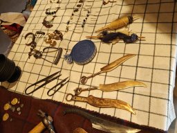 Schautisch Mitterkirchen Lange Nacht der Museen Okt 25 - Rashmi &amp; Jakob