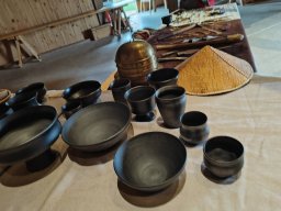 Schautisch Mitterkirchen Lange Nacht der Museen Okt 25 - Rashmi &amp; Jakob